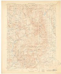 Hahns Peak Colorado Historical topographic map, 1:125000 scale, 30 X 30 Minute, Year 1913