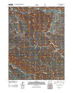 Hamilton Colorado Historical topographic map, 1:24000 scale, 7.5 X 7.5 Minute, Year 2011