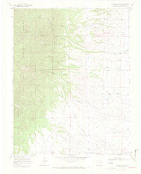 Hayden Butte Colorado Historical topographic map, 1:24000 scale, 7.5 X 7.5 Minute, Year 1969