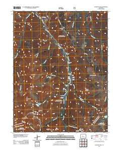 Hayden Peak Colorado Historical topographic map, 1:24000 scale, 7.5 X 7.5 Minute, Year 2011