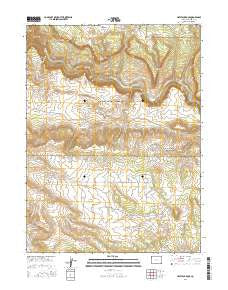 Haystack Rock Colorado Current topographic map, 1:24000 scale, 7.5 X 7.5 Minute, Year 2016