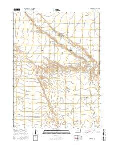 Hereford Colorado Current topographic map, 1:24000 scale, 7.5 X 7.5 Minute, Year 2016
