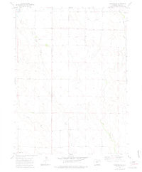 Hereford SE Colorado Historical topographic map, 1:24000 scale, 7.5 X 7.5 Minute, Year 1972