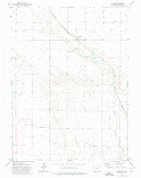 Hereford Colorado Historical topographic map, 1:24000 scale, 7.5 X 7.5 Minute, Year 1972