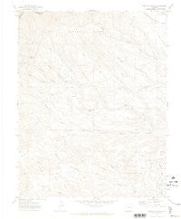 Herlick Canyon Colorado Historical topographic map, 1:24000 scale, 7.5 X 7.5 Minute, Year 1971