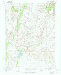 Highline Lake Colorado Historical topographic map, 1:24000 scale, 7.5 X 7.5 Minute, Year 1968