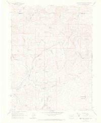 Hightower Mountain Colorado Historical topographic map, 1:24000 scale, 7.5 X 7.5 Minute, Year 1963
