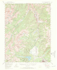 Holy Cross Colorado Historical topographic map, 1:62500 scale, 15 X 15 Minute, Year 1949