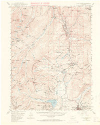 Holy Cross Colorado Historical topographic map, 1:62500 scale, 15 X 15 Minute, Year 1949