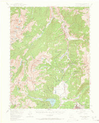 Holy Cross Colorado Historical topographic map, 1:62500 scale, 15 X 15 Minute, Year 1949