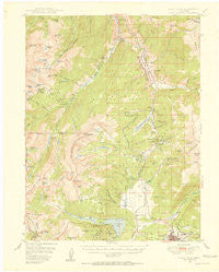 Holy Cross Colorado Historical topographic map, 1:62500 scale, 15 X 15 Minute, Year 1949