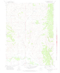 Hooker Mountain Colorado Historical topographic map, 1:24000 scale, 7.5 X 7.5 Minute, Year 1971