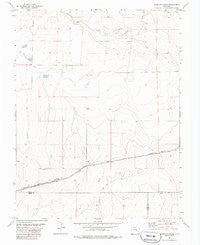 Houston Lakes Colorado Historical topographic map, 1:24000 scale, 7.5 X 7.5 Minute, Year 1978