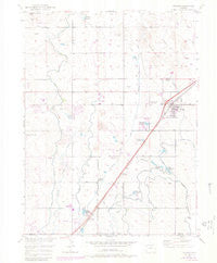 Hudson Colorado Historical topographic map, 1:24000 scale, 7.5 X 7.5 Minute, Year 1949