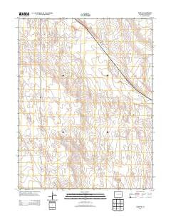 Hugo SW Colorado Historical topographic map, 1:24000 scale, 7.5 X 7.5 Minute, Year 2013