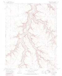 Humbar Spring Colorado Historical topographic map, 1:24000 scale, 7.5 X 7.5 Minute, Year 1972