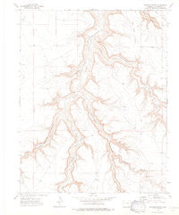 Humbar Spring Colorado Historical topographic map, 1:24000 scale, 7.5 X 7.5 Minute, Year 1972