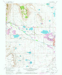 Hygiene Colorado Historical topographic map, 1:24000 scale, 7.5 X 7.5 Minute, Year 1968