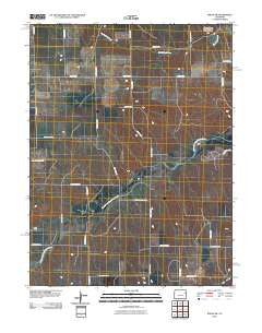 Idalia SW Colorado Historical topographic map, 1:24000 scale, 7.5 X 7.5 Minute, Year 2010