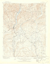 Ignacio Colorado Historical topographic map, 1:125000 scale, 30 X 30 Minute, Year 1924