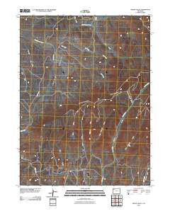 Indian Valley Colorado Historical topographic map, 1:24000 scale, 7.5 X 7.5 Minute, Year 2010