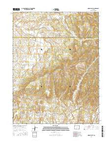 Indian Valley Colorado Current topographic map, 1:24000 scale, 7.5 X 7.5 Minute, Year 2016