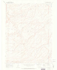 Island Mesa Colorado Historical topographic map, 1:24000 scale, 7.5 X 7.5 Minute, Year 1969
