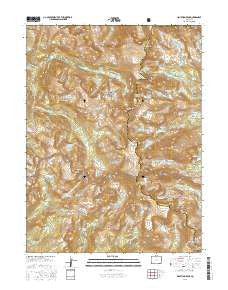 Isolation Peak Colorado Current topographic map, 1:24000 scale, 7.5 X 7.5 Minute, Year 2016