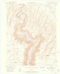 Joe Davis Hill Colorado Historical topographic map, 1:24000 scale, 7.5 X 7.5 Minute, Year 1949