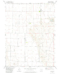 Karval Colorado Historical topographic map, 1:24000 scale, 7.5 X 7.5 Minute, Year 1978