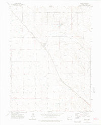 Keota Colorado Historical topographic map, 1:24000 scale, 7.5 X 7.5 Minute, Year 1972