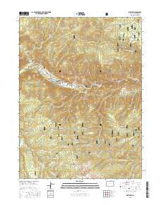 Kinikinik Colorado Current topographic map, 1:24000 scale, 7.5 X 7.5 Minute, Year 2016