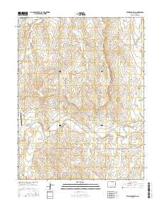 Kuhns Crossing Colorado Current topographic map, 1:24000 scale, 7.5 X 7.5 Minute, Year 2016