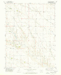 Kutch NW Colorado Historical topographic map, 1:24000 scale, 7.5 X 7.5 Minute, Year 1978