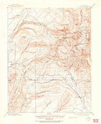 La Plata Colorado Historical topographic map, 1:62500 scale, 15 X 15 Minute, Year 1895