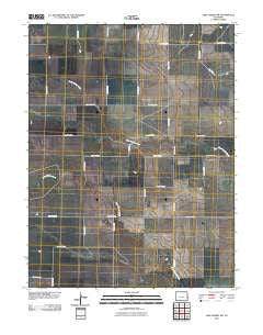 Lake Albert NW Colorado Historical topographic map, 1:24000 scale, 7.5 X 7.5 Minute, Year 2010