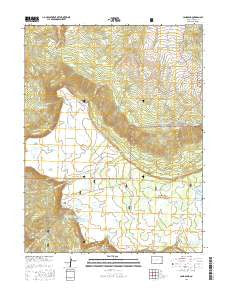 Lands End Colorado Current topographic map, 1:24000 scale, 7.5 X 7.5 Minute, Year 2016