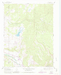 Leon Colorado Historical topographic map, 1:24000 scale, 7.5 X 7.5 Minute, Year 1961