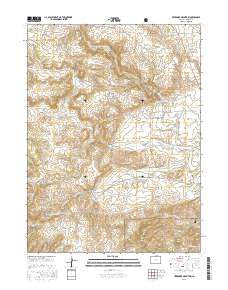 Livermore Mountain Colorado Current topographic map, 1:24000 scale, 7.5 X 7.5 Minute, Year 2016