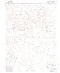 Lockwood Arroyo Colorado Historical topographic map, 1:24000 scale, 7.5 X 7.5 Minute, Year 1972
