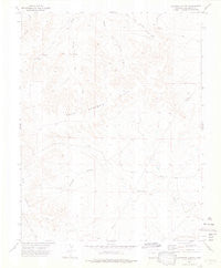 Lockwood Arroyo Colorado Historical topographic map, 1:24000 scale, 7.5 X 7.5 Minute, Year 1972