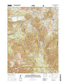Longs Peak Colorado Current topographic map, 1:24000 scale, 7.5 X 7.5 Minute, Year 2016