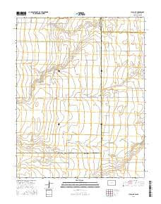 Lycan NE Colorado Current topographic map, 1:24000 scale, 7.5 X 7.5 Minute, Year 2016