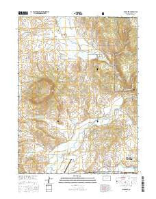Mad Creek Colorado Current topographic map, 1:24000 scale, 7.5 X 7.5 Minute, Year 2016