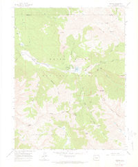 Marble Colorado Historical topographic map, 1:24000 scale, 7.5 X 7.5 Minute, Year 1960