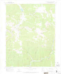 Matchless Mountain Colorado Historical topographic map, 1:24000 scale, 7.5 X 7.5 Minute, Year 1967