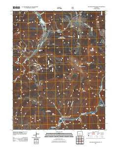 Matchless Mountain Colorado Historical topographic map, 1:24000 scale, 7.5 X 7.5 Minute, Year 2011