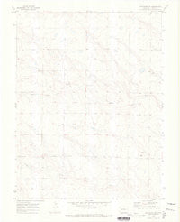 Matheson SW Colorado Historical topographic map, 1:24000 scale, 7.5 X 7.5 Minute, Year 1970