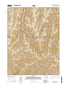 McCarthy Gulch Colorado Current topographic map, 1:24000 scale, 7.5 X 7.5 Minute, Year 2016