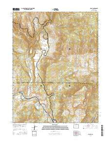 McCoy Colorado Current topographic map, 1:24000 scale, 7.5 X 7.5 Minute, Year 2016